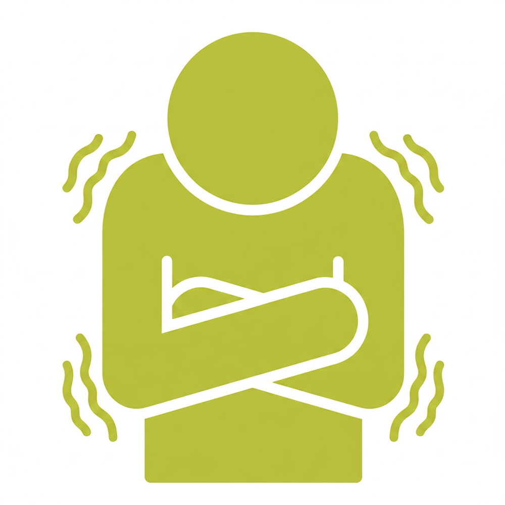 冷えがつらくて